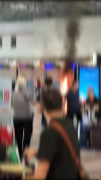 Paura a Malpensa, i passeggeri in fuga dal fuoco, poi l'arresto