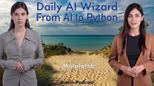 Day 41 Audio-Podcast: Matplotlib for Data Visualization – Beginner’s Guide for AI Coding | #DailyAIWizard