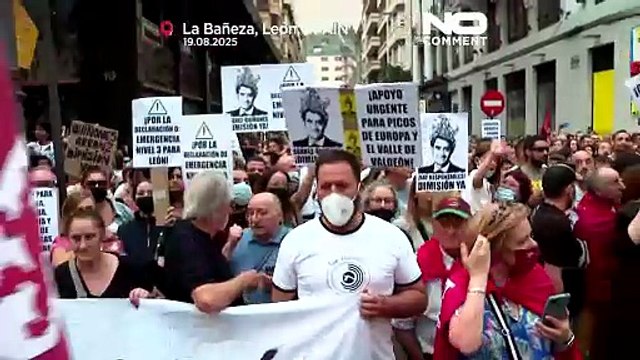 Hiszpania: protesty przeciwko bezradności rządu wobec pożarów