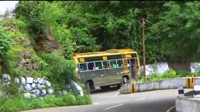 YERCAUD- Bus Turn on Yercaud Ghats 11th Hairpin Bend Road at Salem