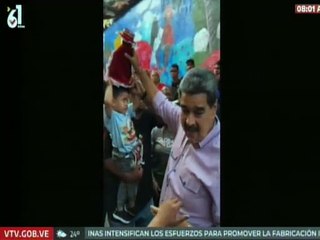 Caracas | Presidente Nicolás Maduro visitó la comunidad del Guarataro