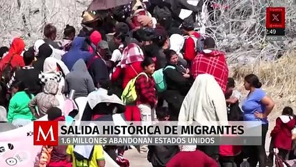 EU registra salida histórica de 1.6 millones de migrantes indocumentados