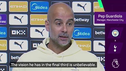 Guardiola hails Cherki's 'exceptional quality'