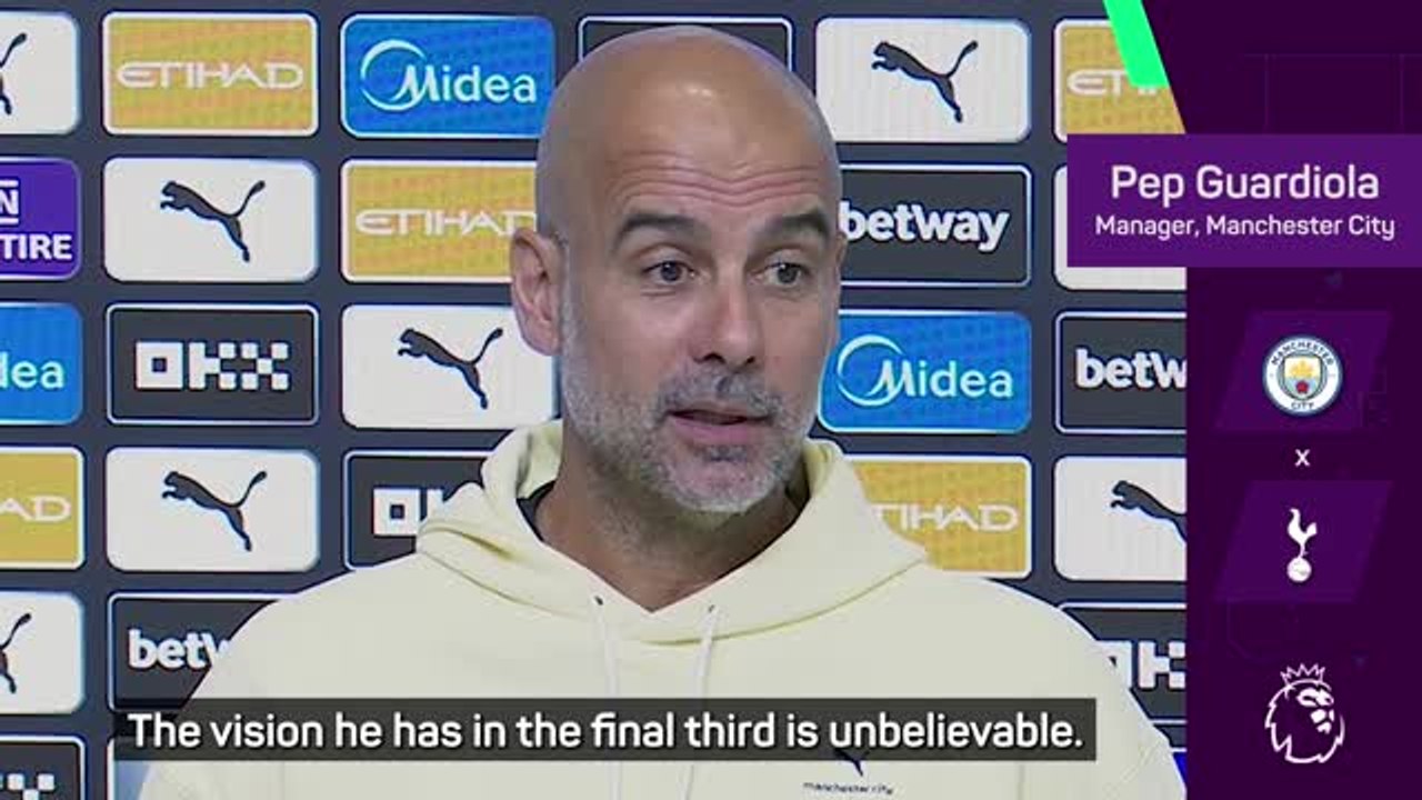 Guardiola hails Cherki's 'exceptional quality'