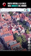 La Calle Más Estrecha del Mundo | Spreuerhofstraße, Alemania | Historias Increíbles Street View