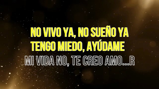 Laura Pausini - Entre tú y mil mares (KARAOKE)