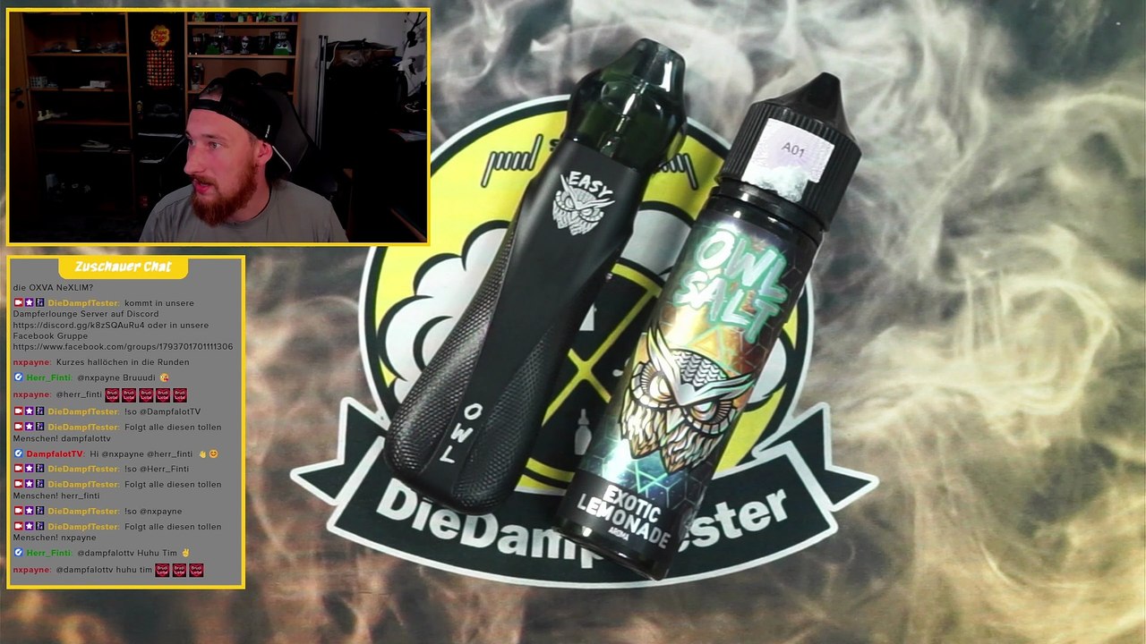 OWL Salt Exotic Lemonade Aroma Geschmackstest