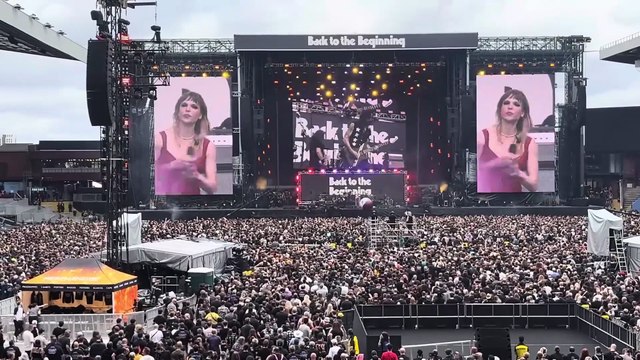 Back to the Beginning - Jake E Lee with Lzzy Hale - The Ultimate Sin (Ozzy Osbourne cover) & David Draiman - Shot in the Dark (Ozzy Osbourne cover) - Live at Villa Park, Birmingham, UK - July 5, 2025