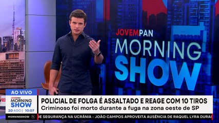 POLICIAL é ASSALTADO e reage com 10 TIROS