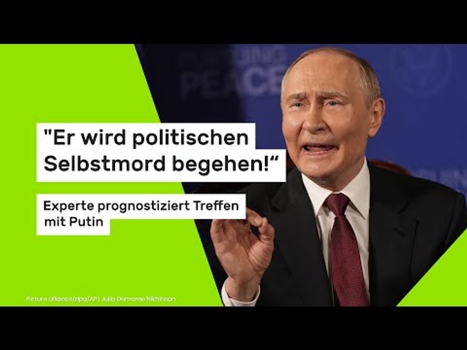 'Er wird politischen Selbstmord begehen!“ Experte prognostiziert Treffen mit Putin
