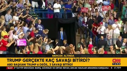 6 savaş mı? Gerçek başka! İşte Trump'ın karnesi...