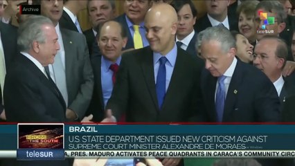 Brazil, U.S. State Department issued new criticism against Supreme Court Minister Alexandre de Moraes