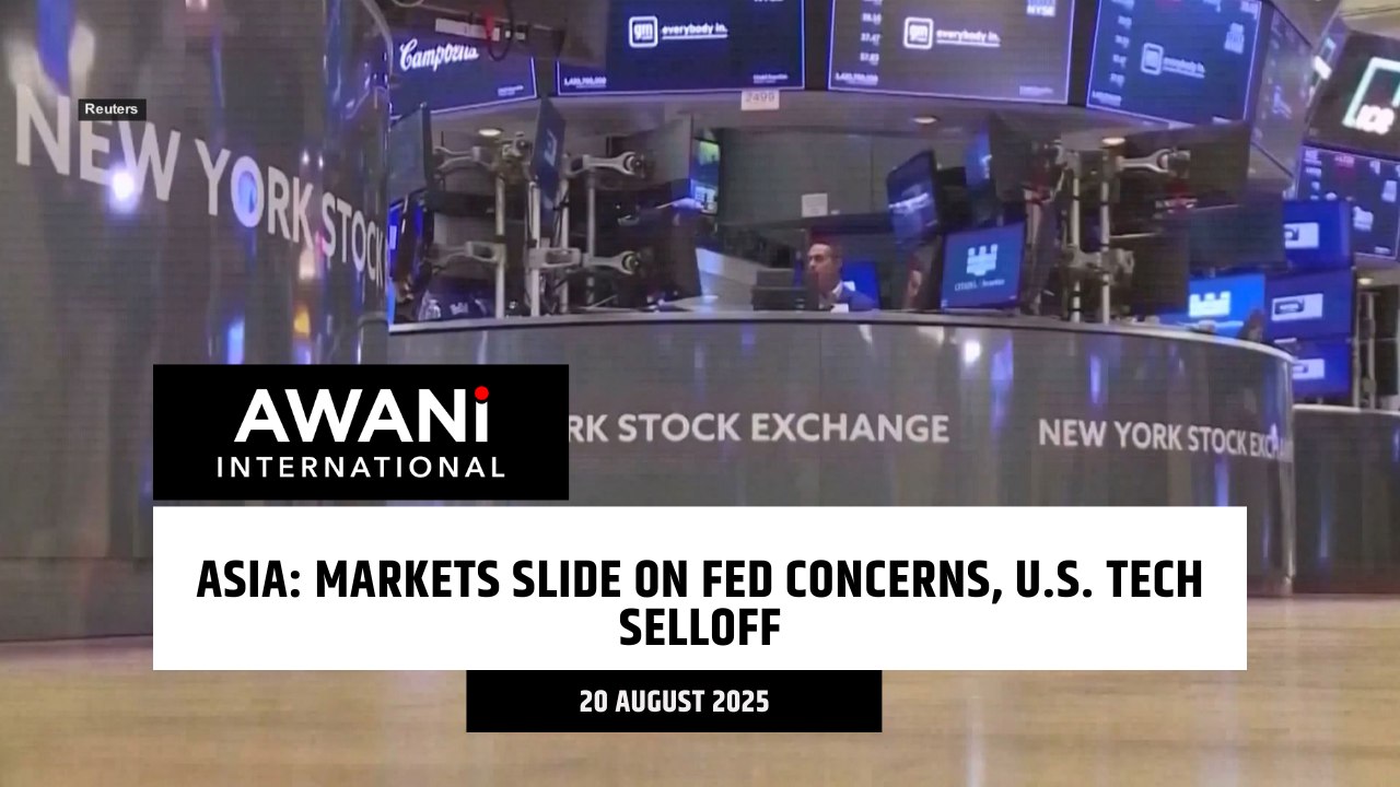Asia: Markets slide on fed concerns, U.S. tech selloff