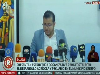 Lara | Alc. Garcés presentó estructura organizativa para fortalecer el desarrollo regional