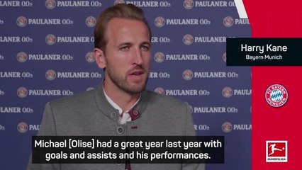 Kane enjoying early link-up with Olise and Diaz