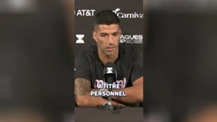 Inter Miami - Luis Suárez : "J’aimerais prendre ma retraite avec Messi"