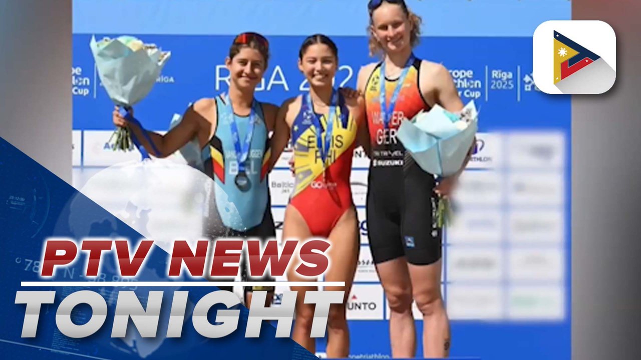 Kira Ellis wins gold at 2025 European Triathlon Junior Cup