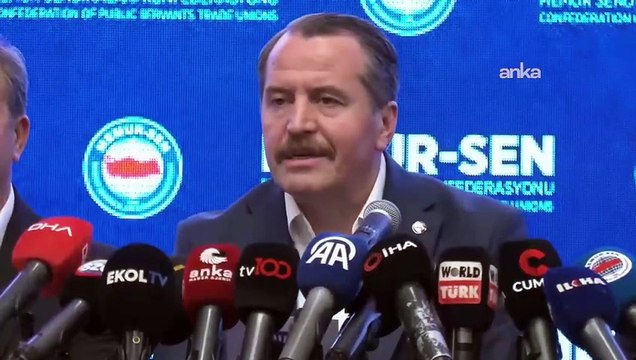 Memur-Sen Genel Başkanı Ali Yalçın: Önümüzde hakem süreci var. Hakeme ne bizim ne de kamu görevlilerinin zerre miktarda inancı da güvenci de yoktur