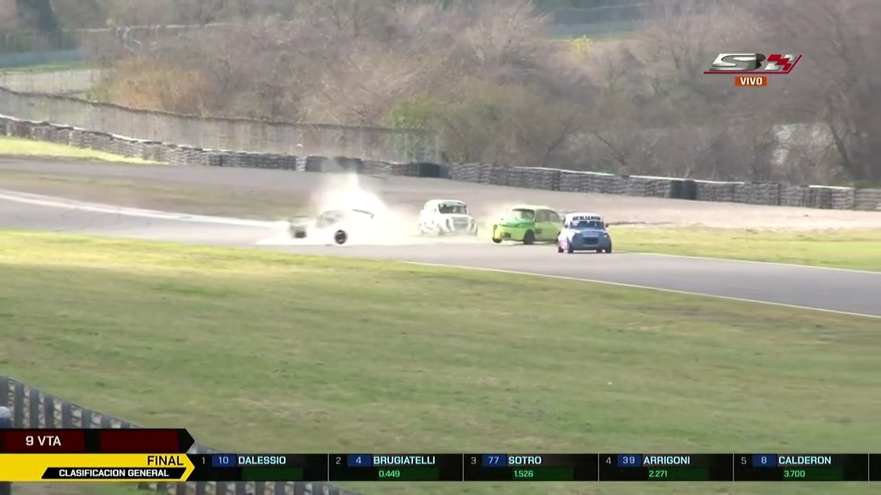 Amigos Fiat 1.4 2025 Buenos Aires 2 Final Ocampo Spandel Big Crash