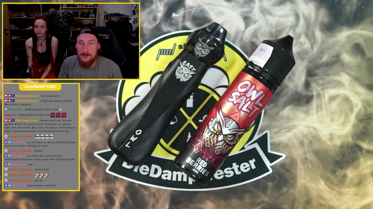 OWL Salt Red Berries Aroma Geschmackstest