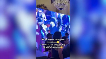 Bryan Torres bailando con otra mujer