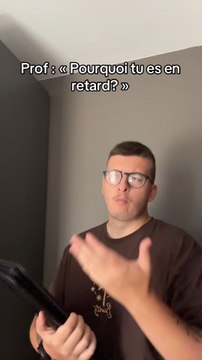 C’est une excuse valable je suis désolé #pourtoi #humour #drole #ecole