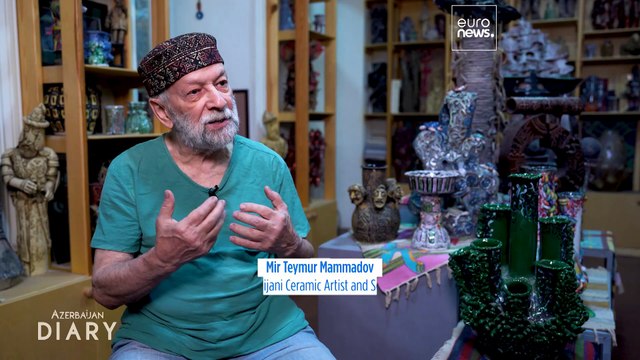 Познакомьтесь с Мир Теймуром, керамистом который формирует творческое наследие Азербайджана из глины