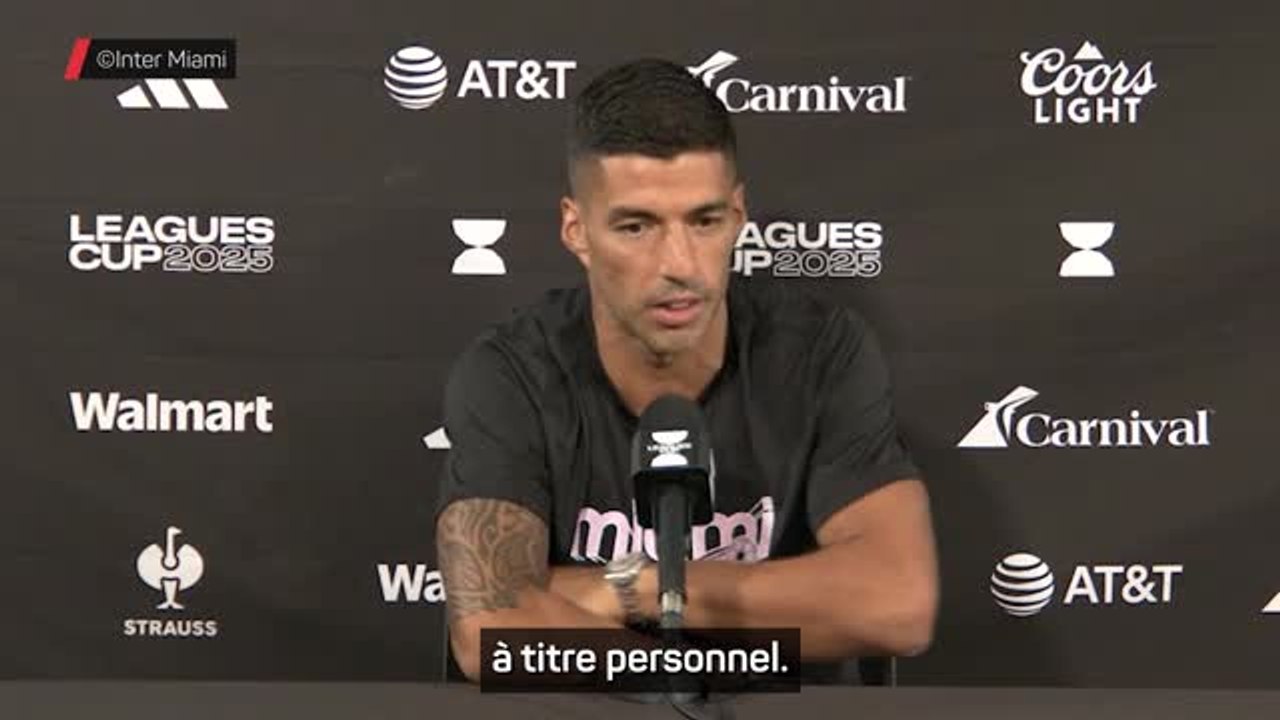 Inter Miami - Luis Suárez rêve d’une retraite aux côtés de Lionel Messi : « Nous en parlons depuis des années »