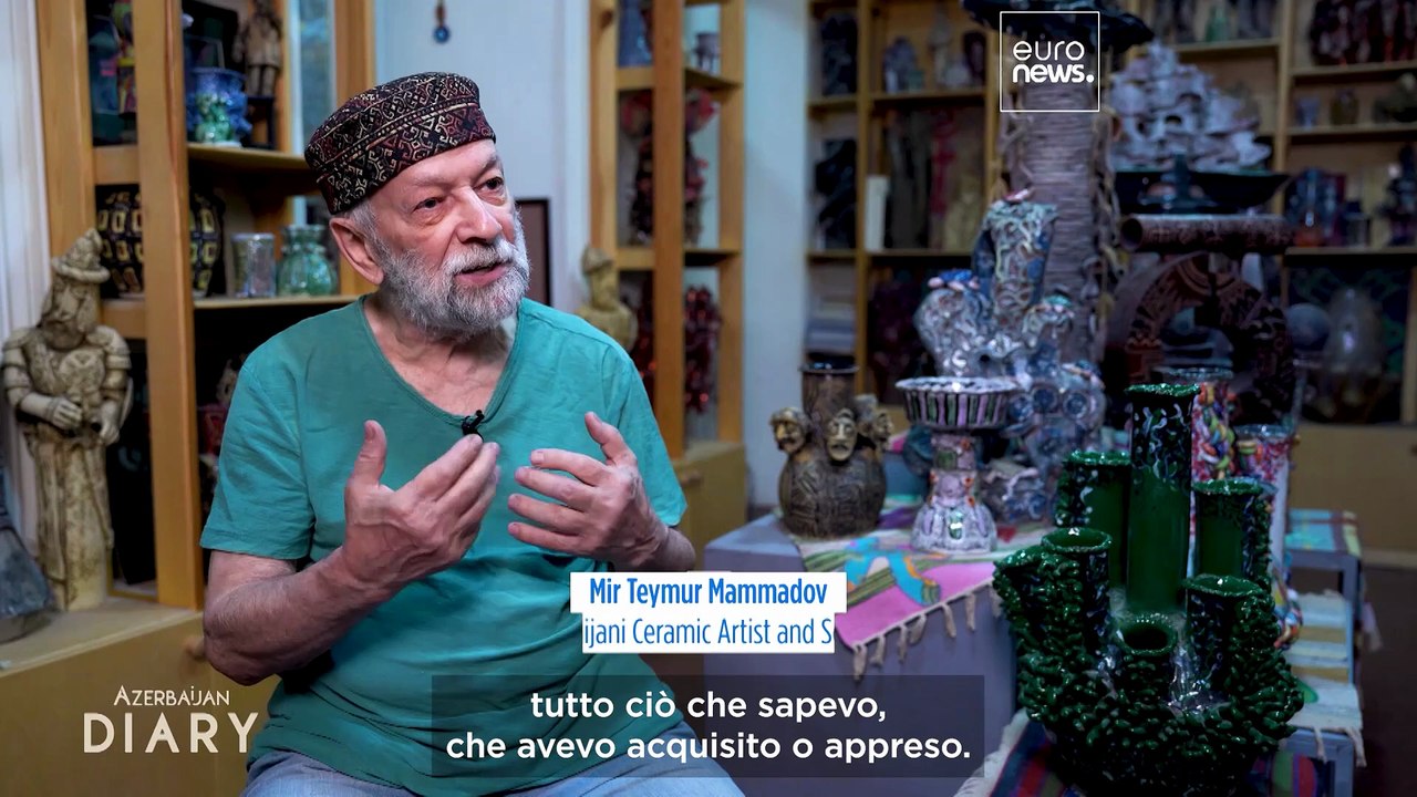 Mir Teymur, il ceramista che dà forma al patrimonio creativo dell'Azerbaigian con l'argilla