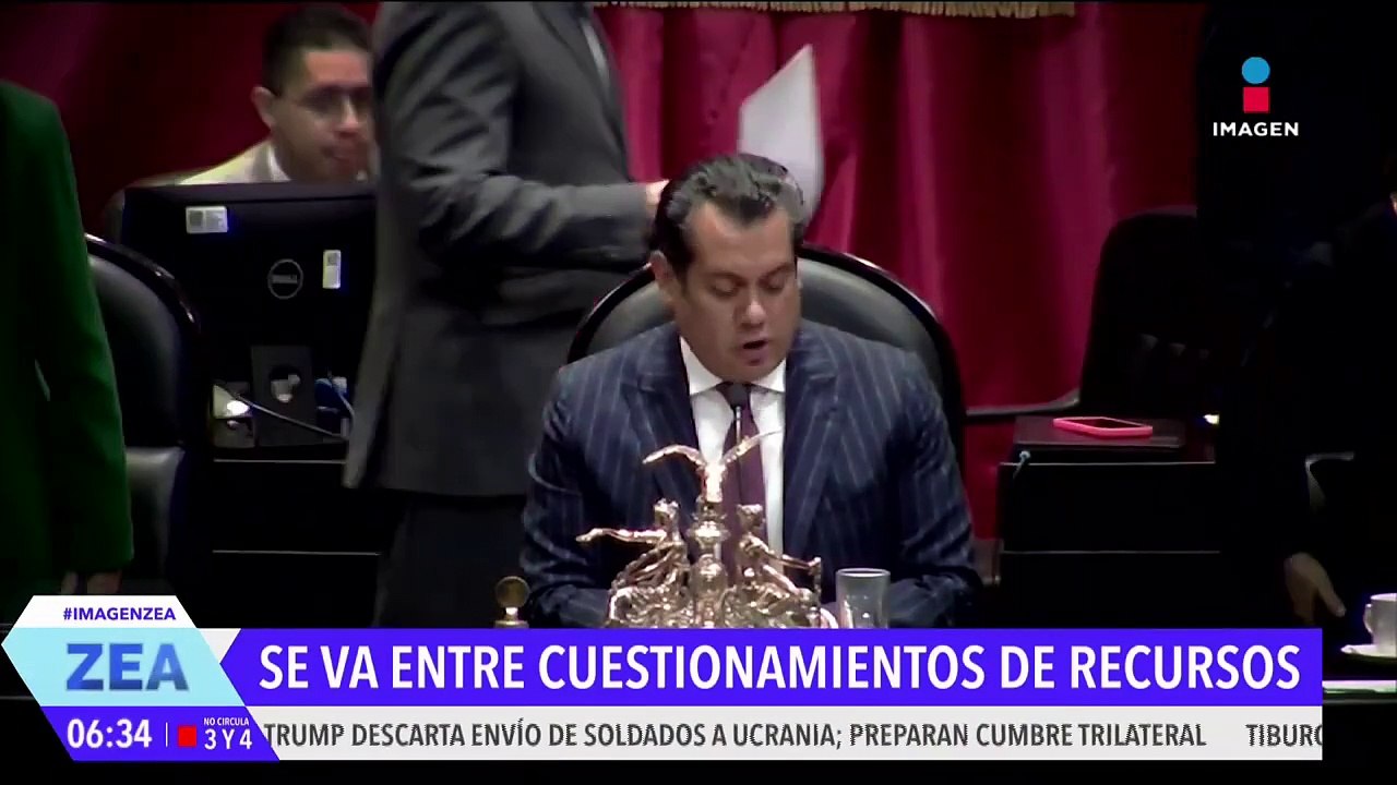 Sergio Gutiérrez Luna defiende su gestión en la Mesa Directiva de la Cámara de Diputados