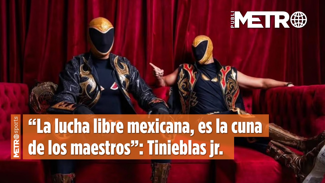 Tinieblas jr. sentencia: “La lucha libre mexicana, es la cuna de verdaderos maestros”