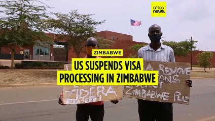 U.S. suspends most visa processing for Zimbabwe amid government concerns