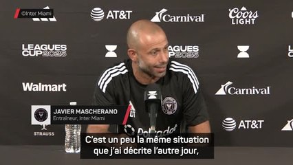 Inter Miami - Mascherano incertain sur la présence de Messi : "Tout dépendra de ses sensations"