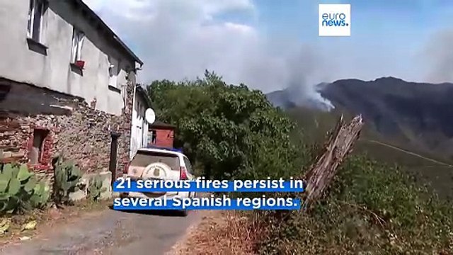 Spain reports nearly 400,000 hectares burned and 37 arrests due to fires