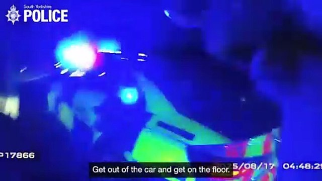 Drugs and weapon seized as officers apprehend man on motorway after early hours burglary