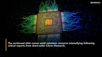 Palantir Continues To Decline As Valuation Concerns Mount—Citron Research Targets Overvaluation