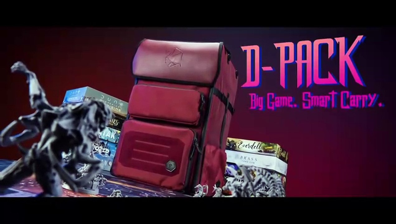 D-Pack: The 60L Game-Changer Backpack for Board Games & RPGs 🎒🎲