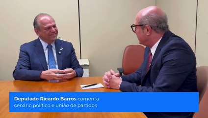 "A Cida ou o Marcelo Belinati podem ser nossos candidatos em 2026", reforça Ricardo Barros sobre o governo do PR