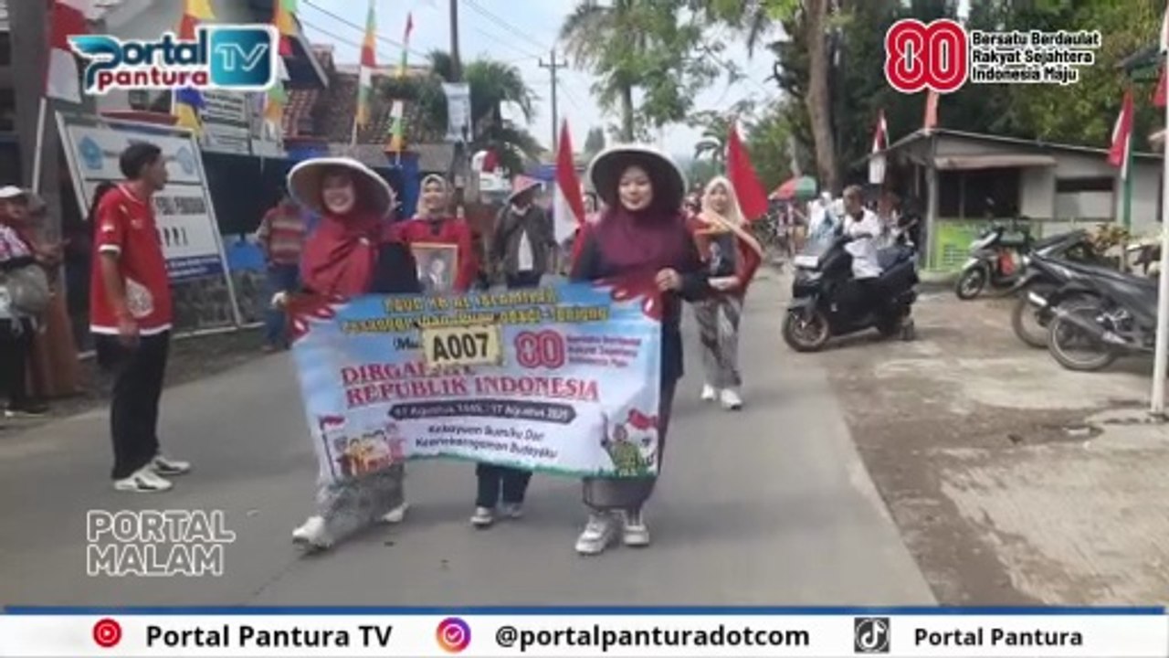 🔥 Ribuan Warga Tumpah Ruah! Karnaval Tonjong 2025