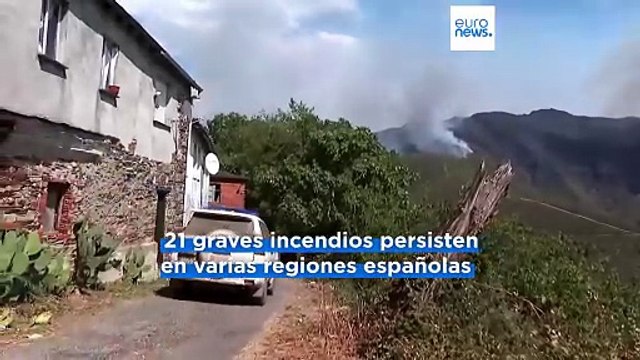 España registra casi 400.000 hectáreas calcinadas y 37 detenciones debido a los incendios