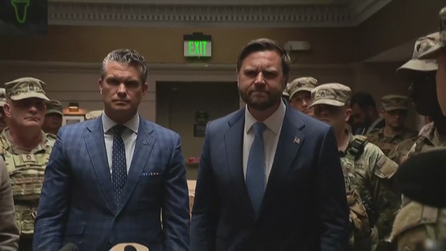 JD Vance’s DC Crime Joke Sends Pete Hegseth into Hysterical Laughter