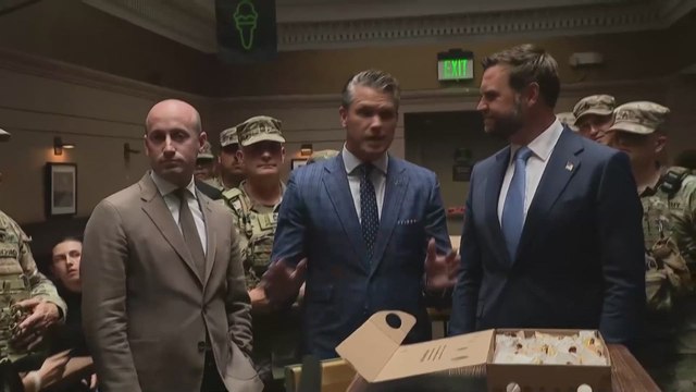 Pete Hegseth's Generous Cheeseburger Gesture for National Guard Members at Union Station