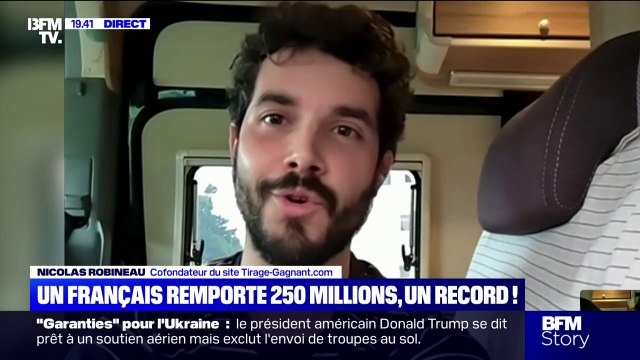 Gagnant de l'Euromillions: Un gagnant à 250 millions d'euros, on va lui conseiller de bien se faire aider , détaille le co-fondateur du site Tirage-Gagnant