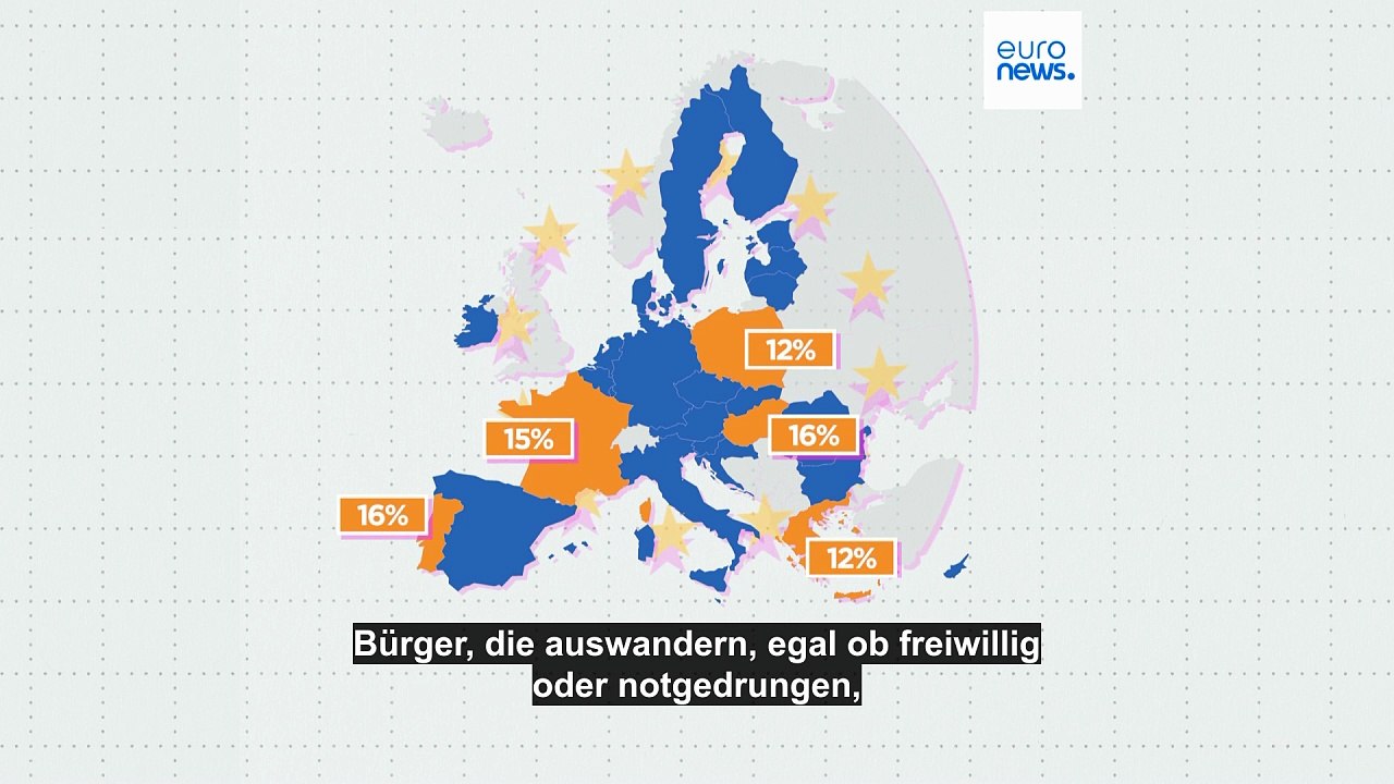 Wo in der EU wollen die meisten Bürger auswandern?