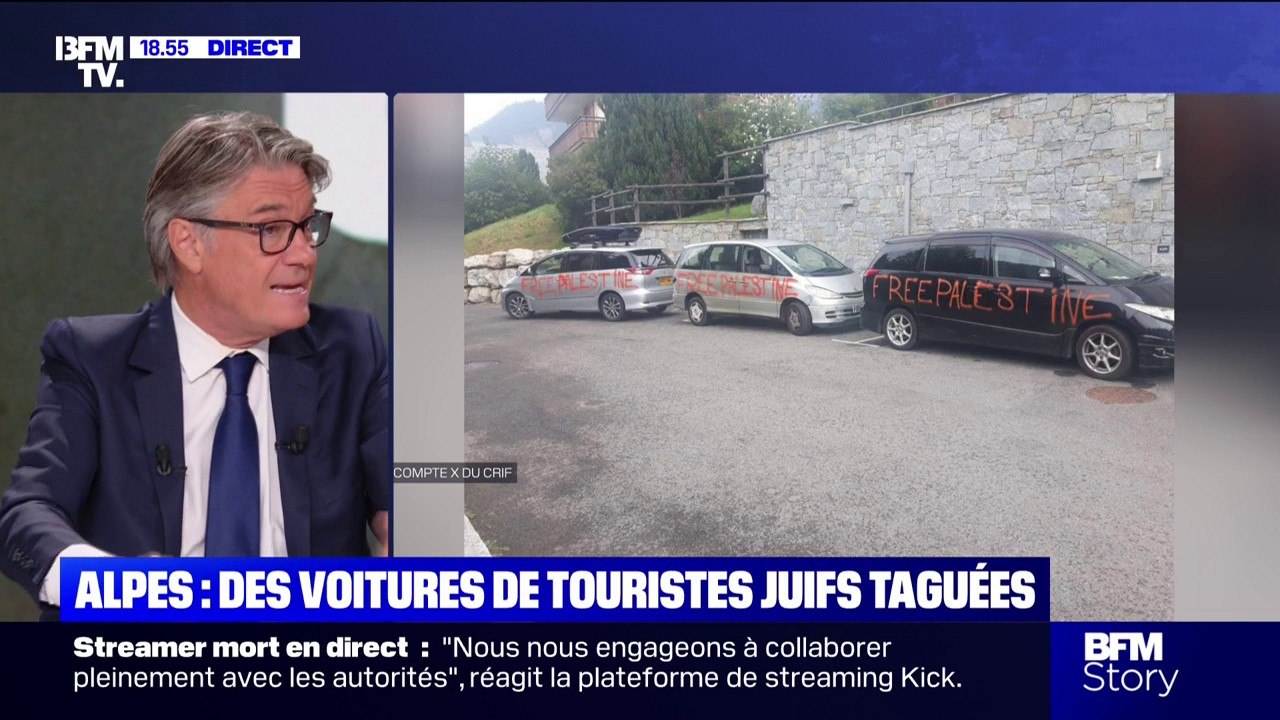 Tensions Israël/France: des voitures de touristes juifs taguées