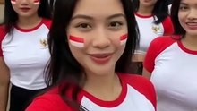 17 Agustus Meriah! Gadis Cantik & Kompak Rayakan Hari Kemerdekaan RI