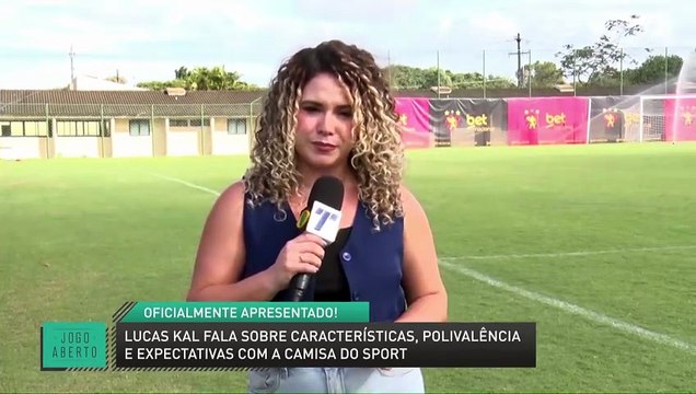 Lucas Kal fala sobre características, polivalência e expectativas com camisa do Sport
