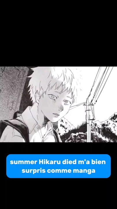 l'anime Manga The Summer Hikaru DIED la surprise de l'été en animé sur Netflix !