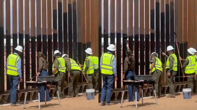 Muro fronterizo entre México y Estados Unidos será pintado de negro por petición de Trump