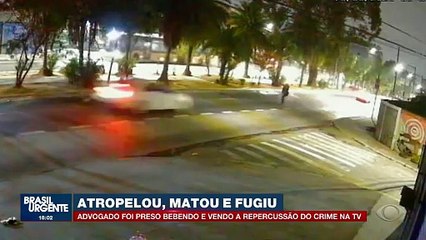 Advogado que atropelou e matou mulher é preso